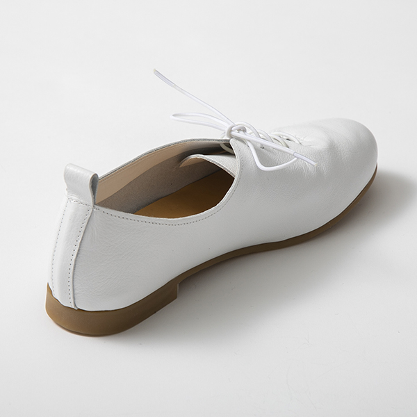 TRAD+/撥水ソフトレザーレースアップシューズ